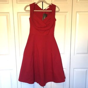 NWT Mixinni Red Dress- Light & Stretchy!